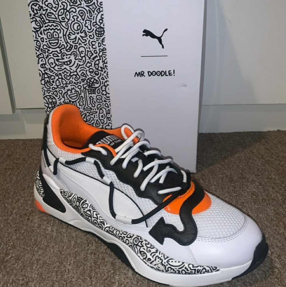 Puma RS-2K Mr. Doodle Dragon Fire Sneakers